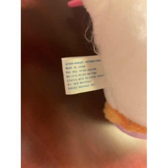 VERY RARE VTG 80s Remco Firffels Dicken 1985 Part Dog Chicken Plush Stuffed - Picture 11 of 12